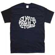 SLY AND THE FAMILY STONE T-SHIRT sizes S M L XL XXL 3 4 XL Black, White