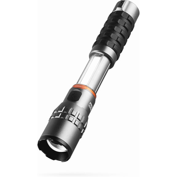 SLYDE KING Flashlight | High Lumens Rechargeable COB Work Light & LED Flashlight Waterproof Magnetic Base Great for Camping & Hunting Includes Charging Cable