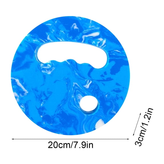 SLYNSHome 1 Pair Sports Swimming Kickboard Blue One Size Fits All Training Aid Tools Swim Training Kickboard