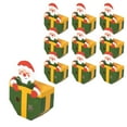 thumbnail image 1 of SLYNSHome 10Pcs Christmas Gifts Box with Window,Christmas Cookie Candy Box for Gifts Giving Christmas Treat Boxes Holiday Party Favors - Green, 1 of 7