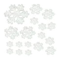 thumbnail image 1 of SLYNSHome 18Pcs Snowflakes-Christmas Tree Decorations Foam Snowflake Ornaments for Tree,Glitter White Snow Flakes for Indoor Winter Wonderland Decor, 1 of 7