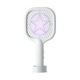 thumbnail image 1 of SLYNSHome 2-in-1 Rechargeable Electric Fly Swatter, 3000V Mosquito Racket With Purple Light, Dual Mode USB Charging Base For Indoor & Outdoor Insect Control, 1 of 9