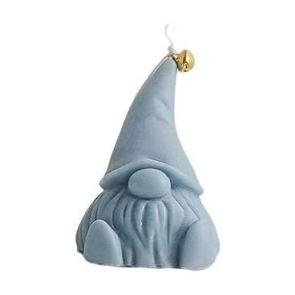 SLYNSHome 2024New Christmas Gnome Shape Candle Xmas Soy Wax Scented Candles Ornaments Gnome Statue Soy Wax Aromatherapy Candles Decoration Tea Lights Candles For Home Bathroom Party Table Bedroom