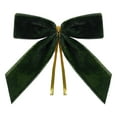 thumbnail image 1 of SLYNSHome 24Pcs Small Velvet Bows for Christmas Tree Decorations,Mini Flocking Twist Tie Bows for Wreath,Gift Wrapping,Crafts,Wedding,Party Candy Bags - Army Green, 1 of 9