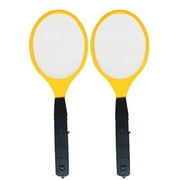 SLYNSHome 2Pcs Bug Zapper Electric Fly Swatter,High Voltage Handheld Mosquito Killer Insect Trap Racket for Indoor,Travel,Camping and Outdoor Pest Control