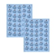 thumbnail image 1 of SLYNSHome 2Pcs Fall Pumpkin Kitchen Towels,Blue Absorbent Hand Dish Cloths, Tufted Pumpkin Pattern Decorative Towel for Kitchen Counter Holiday Home Decor, 1 of 6