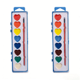 thumbnail image 1 of SLYNSHome 2Pcs Water Color Paint Sets,Heart Watercolor Paint Set with Paint Brush Washable,Valentines Gifts Party Favor Supplies, 1 of 7