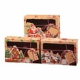 thumbnail image 1 of SLYNSHome 3 Pack Christmas Cookie Boxes with Window,Holiday Food Bakery Treat Boxes for Gift Giving,Candy,Party Favors Christmas Gift Boxes with Ribbons and DIY Gift Tags, 1 of 6
