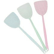 SLYNSHome 3Pcs Fly Swatter for Indoors,Strong Flexible Manual Flyswatter with Long Handles for Home Outdoor Racket for Bug,Mosquito,Bee,Spiders,Flies