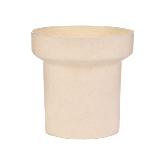 SLYNSHome 4.7 inch Succulent Pot,Beige Planting/Flower Pots,Small Planter for Mini Plant Plastic Plant Pot