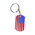 thumbnail image 1 of SLYNSHome 4th/Fourth of July Decorations Patriotic American Flag Stars & Stripes Keychains Ornament Red White Blue Memorial Day Independence Day Gifts, 1 of 6
