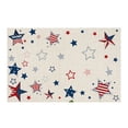thumbnail image 1 of SLYNSHome 4th of July Door Mat Patriotic Star Print Memorial Day Welcome Doormat for Front Door USA Star Rug 250th Anniversary Decor for Porch Entryway, 1 of 6