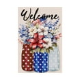 thumbnail image 1 of SLYNSHome 4th of July Patriotic Garden Flag,Double Sided Independence Day American Flag Stars & Stripes Garden Flags Memorial Day Yard Flags for Outside Lawn Porch Decor, 1 of 7
