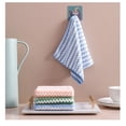 thumbnail image 1 of SLYNSHome 5 Pack Thickened Dishwashing Cloth,Wave Pattern Highly Absorbent Household Kitchen Cleaning Rag, Oil Removing Dishcloth Set,30*30cm, 1 of 9