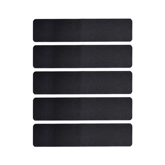 SLYNSHome 5Pcs Anti Slip Traction Tape,Best Grip, Friction, Abrasive Adhesive for Stairs, Tread Step, Indoor, Outdoor