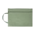thumbnail image 1 of SLYNSHome A4 Zipper Pouch Large Double Pocket Waterproof File Bag with Handle Green Foldable Document Storage, 1 of 6