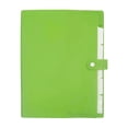 thumbnail image 1 of SLYNSHome Accordion File Organizer Office Storage,A4 File Folder with Labels for Documents Paper Bill Receipt Organizer Office Supplies - Green, 1 of 7