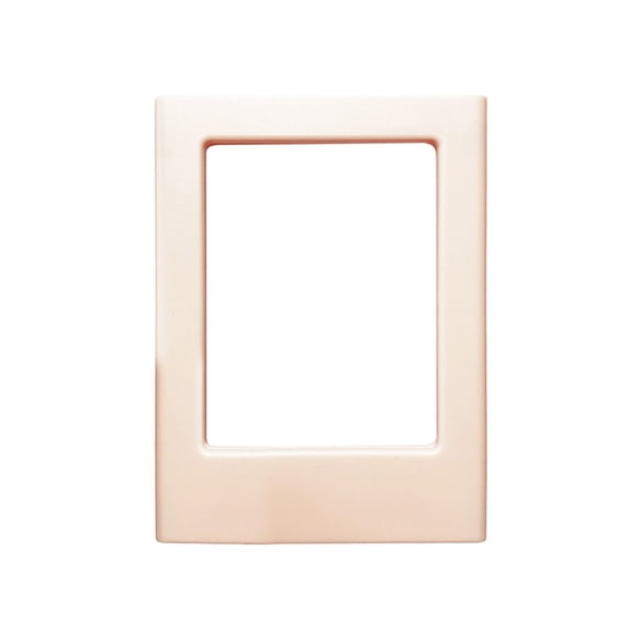 SLYNSHome Acrylic Fridge Magnetic Frame,Pink Mini Picture Frames Double Sided Photo Refrigerator Magnet Picture Frame