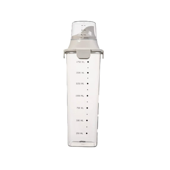 SLYNSHome Airtight Dry Food Storage Container Rice Storage Bin Cereal Containers Dispenser,Thicken Plastic Clear Food Storage Box with Pouring Spout and Measring Cup