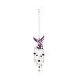 thumbnail image 1 of SLYNSHome Angel Crystal Suncatcher Hanging Ornament,Purple Heart Prism Light Catcher Pendant, Colorful Beaded Window Hanging Decor For Garden Patio Indoor Home Decor, 1 of 6