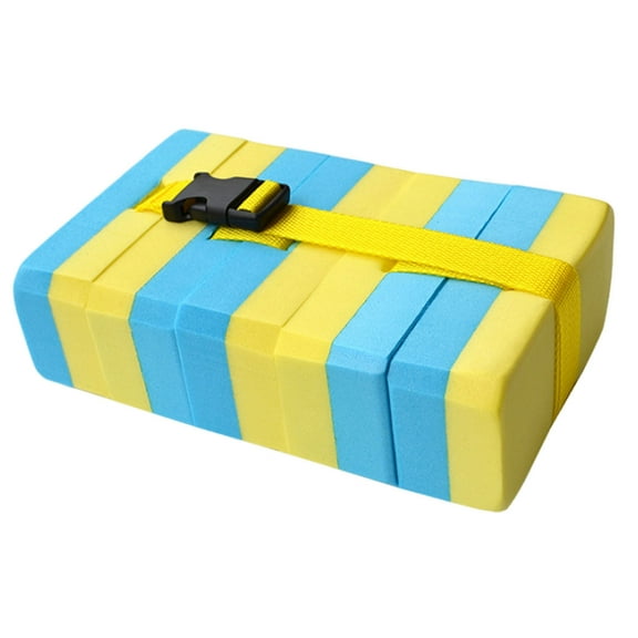 SLYNSHome Aquatic Foam Floatation Belt for Water Aerobics and Pool Exercise Yellow Floating Waist Belt Swimming Tools