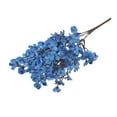 thumbnail image 1 of SLYNSHome Artificial Fake Flowers Branch,Faux Cherry Blossom Stems for Vase Porch Patio Home Planter Window Box Yard - Blue, 1 of 7