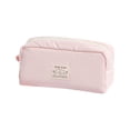 thumbnail image 1 of SLYNSHome Big Capacity Pencil Case Pink Large Pen Pouch Holder Bag Marker Case Stationery Storage Office Desk Organizer, 1 of 7