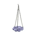 thumbnail image 1 of SLYNSHome Bird Feeder for Outdoors Hanging,Plastic Wild Bird Feeder Tray Purple Durable Bird Feeding Tray, 1 of 6