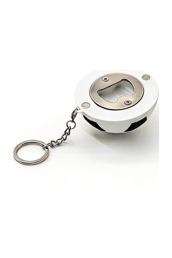 Bottle Openers Keychain Magnetic Bottle Opener Ball Shaped Metal Keychain Beer Beverage Bottle Opener