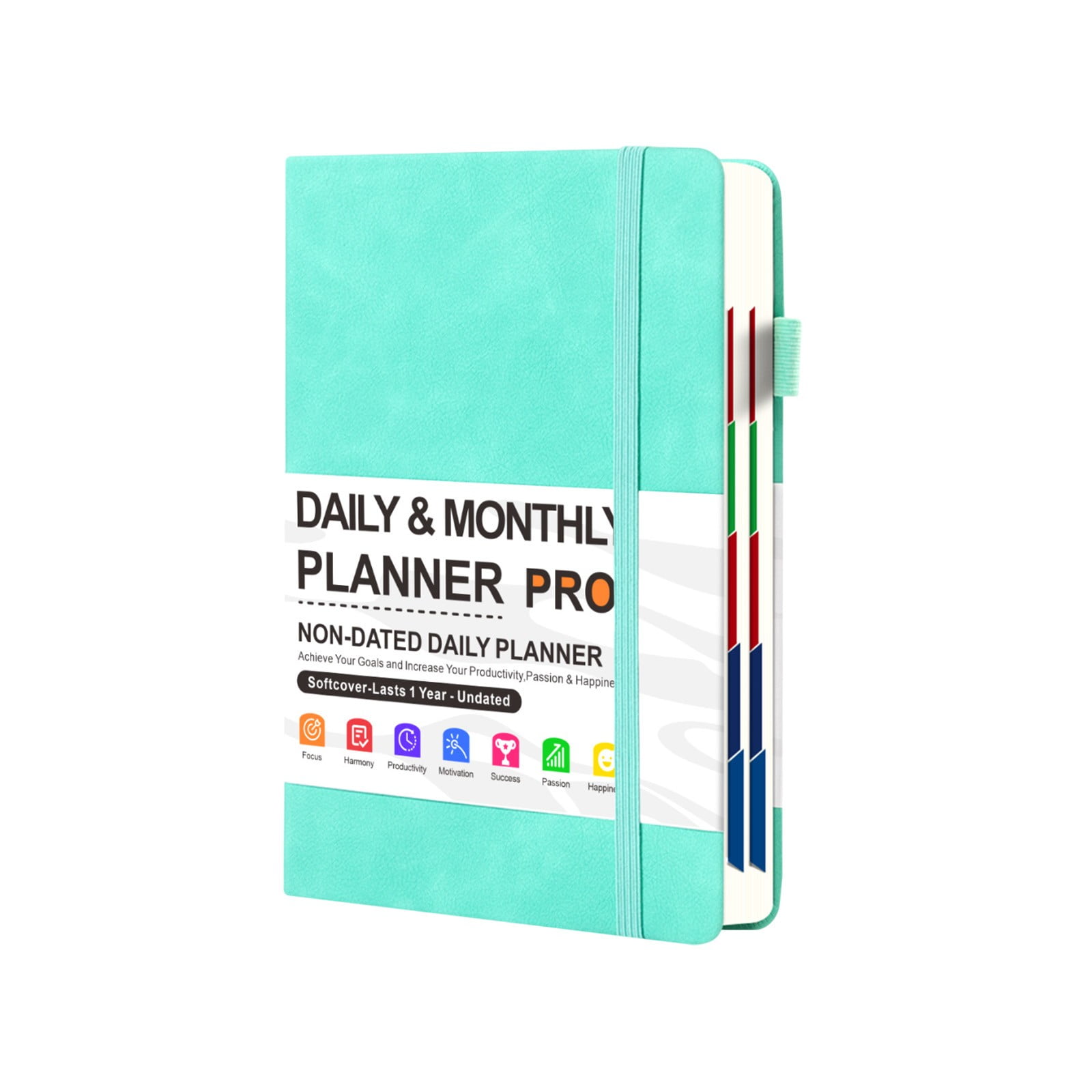 SLYNSHome Budget Planner - Expense Tracker Notebook Monthly Budgeting Organizer,Finance Logbook & Accounts Book, Bill Tracker,A5 - Mint Green