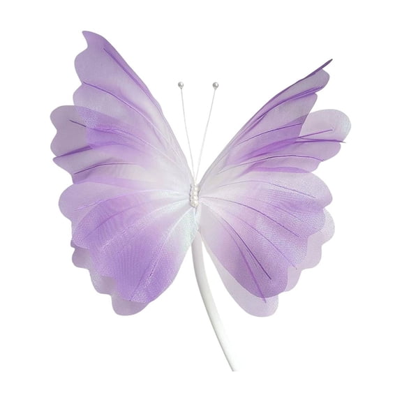 SLYNSHome Butterfly Party Wedding Arch Decorations,Large 3D Butterfly Photography Backdrop Purple Butterflies Tabletop for Birthday Party Decor