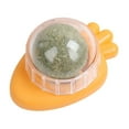thumbnail image 1 of SLYNSHome Catnip Ball Cat Toys for Kitty,Carrot Shaped Cat Nip Toy for Indoor Catnip Balls Wall Mount Kitten Toys Cat Birthday Gifts - Orange, 1 of 8