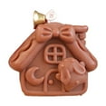 thumbnail image 1 of SLYNSHome Christmas Candle Gifts,Christmas House Shaped Scented Candles Village Aromatherapy Candle for Winter Holiday Party New Year Table Decor - Coffee, 1 of 7