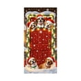 thumbnail image 1 of SLYNSHome Christmas Door Cover Decoration Funny Santa & Snowmen Backdrop Cover for Party,New Year Photo Booth,Holiday Decor, 1 of 7