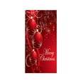 thumbnail image 1 of SLYNSHome Christmas Door Cover Decorations,Merry Christmas Door Banner Xmas Ball Backdrop Photography for Holiday Party Supplies, 1 of 7
