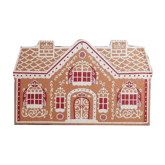 SLYNSHome Christmas Door Mat,Christmas Door Mat Soft Front Door Rugs for Entryway Indoor Entrance Holiday Decoration