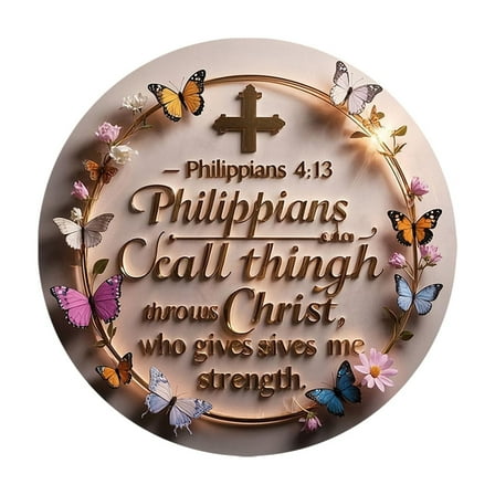 SLYNSHome Christmas Nativity Scene Ornaments,Christmas Tree Birth of Jesus Hanging Decorations Religious Christmas Gifts