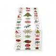 thumbnail image 1 of SLYNSHome Christmas Snowflake Table Runner,Green 33x183 cm White Winter Table Flag, Festive Holiday Cloth for Dining Table Kitchen Home Decor, 1 of 5
