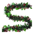 thumbnail image 1 of SLYNSHome Christmas Tinsel Garland Metallic Tree Shiny Party Tinsel Garland Hanging Decorations for Christmas Tree Decorations Wedding Birthday Party Supplies, 1 of 6