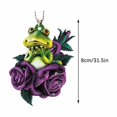 thumbnail image 1 of SLYNSHome Christmas Tree Frog Hanging Ornament,Frog on Branch Decorative Gifts for Christmas Frog Xmas Pendant for Home Party Supplies, 1 of 4