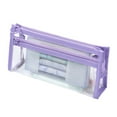 thumbnail image 1 of SLYNSHome Clear Pencil Case,PVC Pencil Pouch Plastic Transparent Pen Bag Stationery Make up Organizer with Zipper Office Travel Supplies for Men Women - Purple, 1 of 7