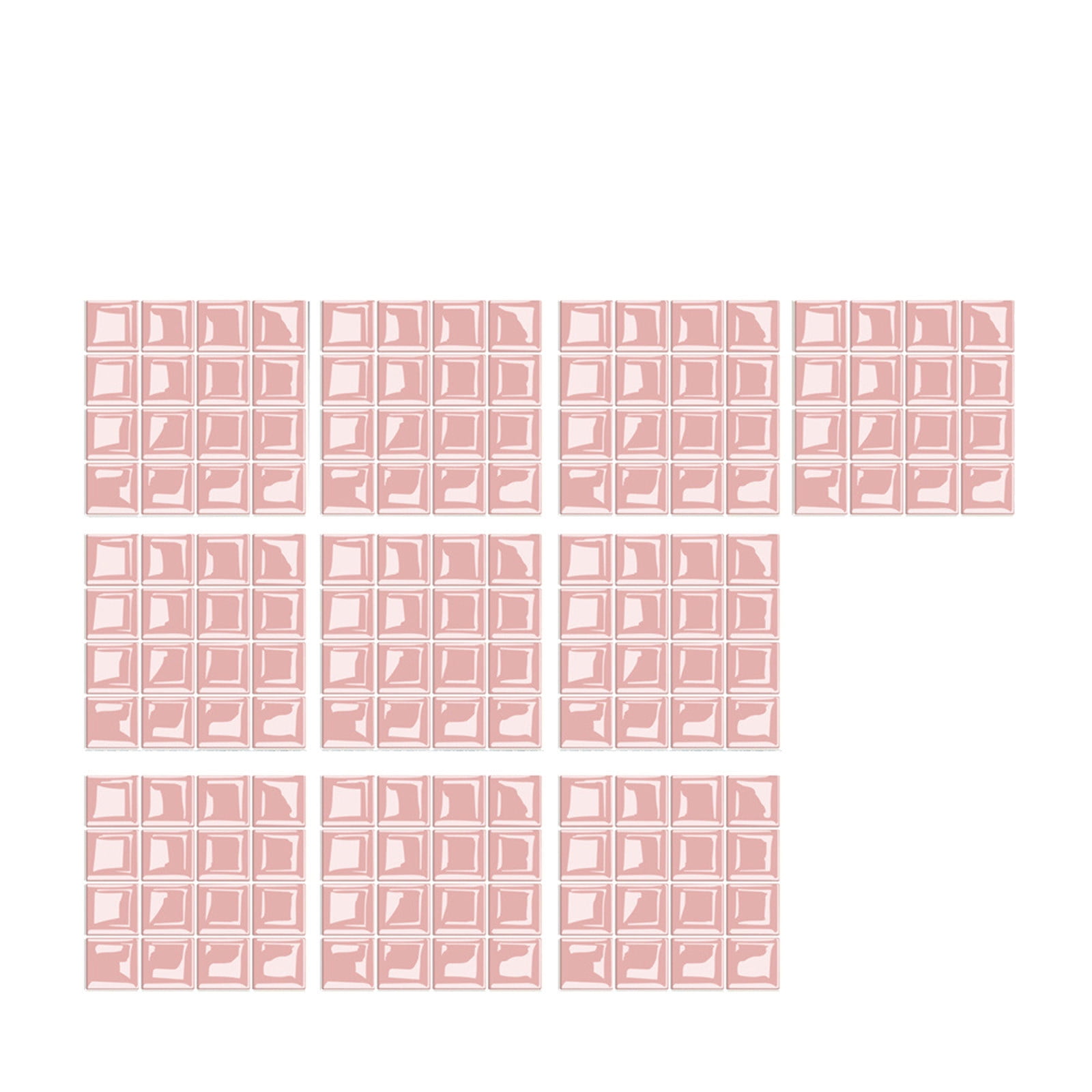 SLYNSHome Clearance 10 Pcs SelfAdhesive Tile for Home Decor,Peel and