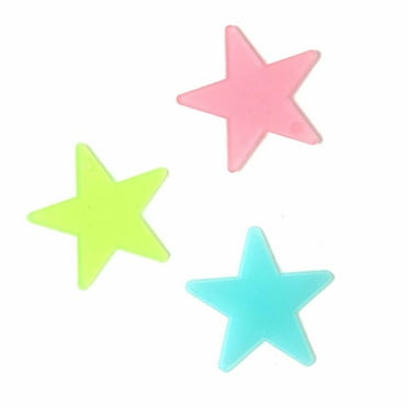 SLYNSHome 100 Pcs Glow in The Dark Stickers for Ceiling,Glow Stars Wall Stickers,Stars Wall Decals Peel and Stick Beautiful Wall Decals for Any Room,Beautiful Wall Decals for Kids Gift