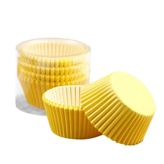 SLYNSHome 100Pcs Cupcake Liners,Disposable Cupcake Wrappers Cupcake Paper Baking Cups for Cake Balls,Muffins,Cupcakes and Candies Chocolate Baking Gadget