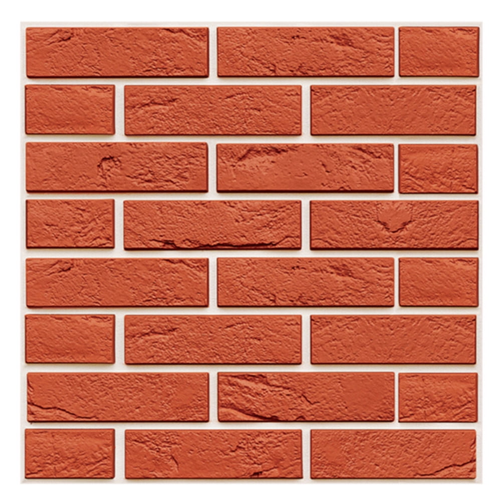 SLYNSHome Clearance 3D Brick Wallpaper Peel and Stick Faux Stone Brick