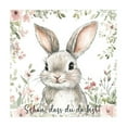 thumbnail image 1 of SLYNSHome - 40 Pcs - Easter Rabbit Napkin Paper - Disposable - Cute Bunny & Flowers Tissue Papers Dinner Napkins for Easter Party Table Decorations, 1 of 7