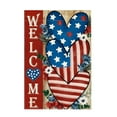 thumbnail image 1 of SLYNSHome 4th of July Decorations for Outdoor Patriotic Garden Flag American Flag Stars and Stripes Yard Flags for Memorial Day Independence Day, 1 of 6