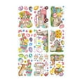 thumbnail image 1 of SLYNSHome - 9 Sheets - Easter Window Clings Cute Rabbit Wall Stickers Bunny & Eggs Flowers Wall Decals Peel and Stick for Home Party Nursery Window Door Decoration, 1 of 7