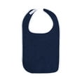 thumbnail image 1 of SLYNSHome Clearance Adult Bibs for Women,Men Reusable Eating Bibs Cloth for Elderly Seniors & Disabled Machine Washable - Navy, 1 of 7