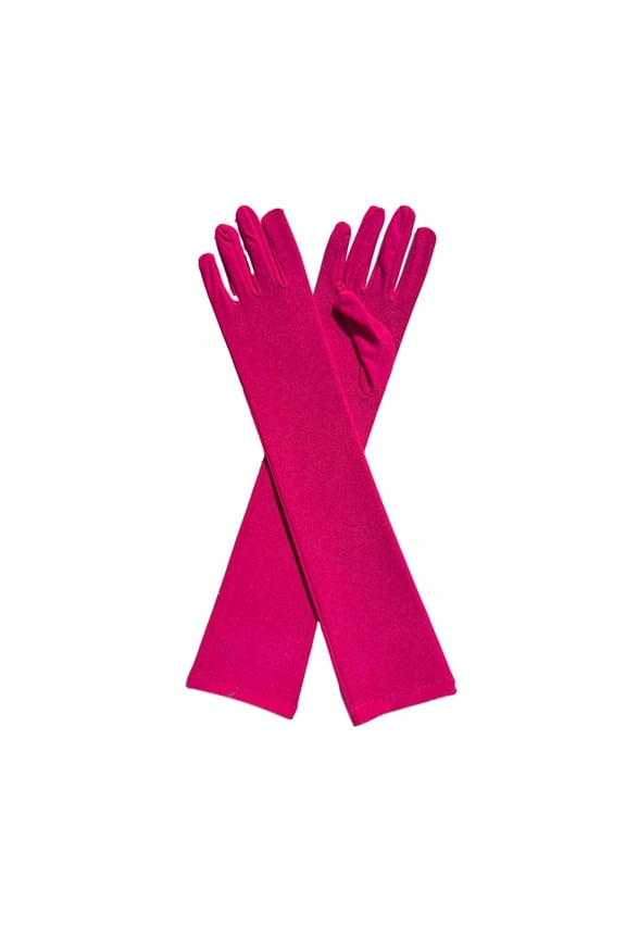 Adult Over Elbow Stretch Long Spandex Opera Gloves